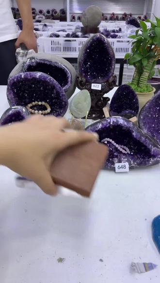 紫晶摆件这样摆,整个空间都亮了!