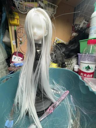 一个贴发际线教程!#bjd#bjd假发#bjd假发教程#手改毛#手改毛教程