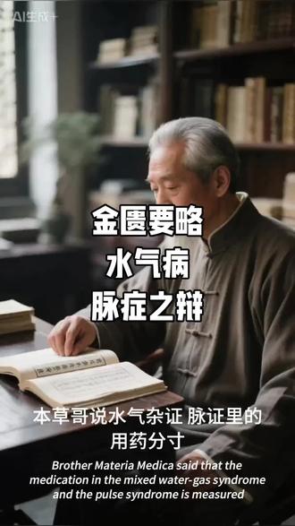 金匮要略
水气病
脉症之辩