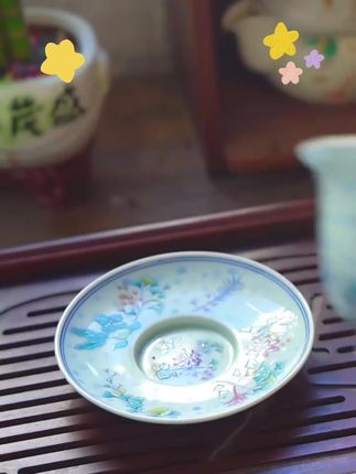 #茶具好物推荐 #盖碗泡茶 #器物之美 #召唤茶友 #斗彩