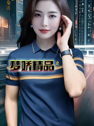 梦娇精品polo衫#polo衫穿搭 #高端大气 #男装t恤 #精品男装 #男士短袖
