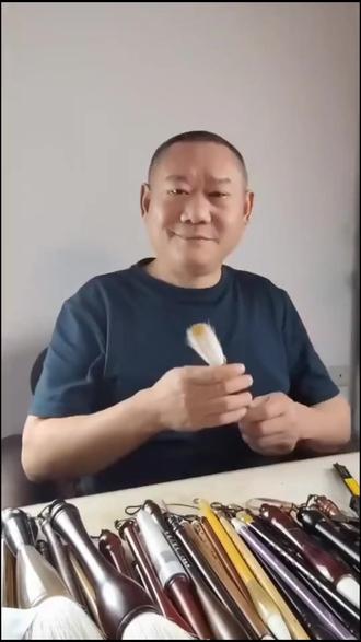 写瘦金体用这支!秋池小狼毫太顺手啦!
