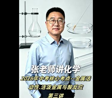 2026年中考核心考点--金属活动性,活动金属与酸反应 #中考 #中考倒计时