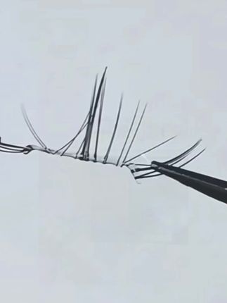 手残党福音!!!软态无梗免胶不是透明梗 完全无梗!贴上就跟肉里长出来的一样,贴合 眼睛弧度,自然又舒适#拯救手残党 #无梗 假睫毛 #免胶水假睫毛#眼妆