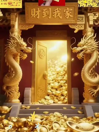 老祖宗的智慧,能随身携带的财库贴,金闪闪的,放钱包,贴手机都可以,赶快给自己和家人安排上吧#玄学#黄金今日金价#金价#财库贴