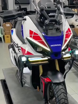 #创作灵感 #26款本田NS150XC#车身拉花#摩托车贴纸#本田NS150XC@DOU+小助手