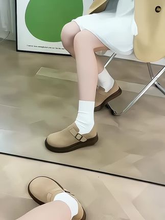 达芙妮勃肯鞋女2025秋季新款厚底懒人一脚蹬软底全包孕妇吐司鞋#达芙妮#一脚蹬#勃肯鞋#厚底鞋#女鞋