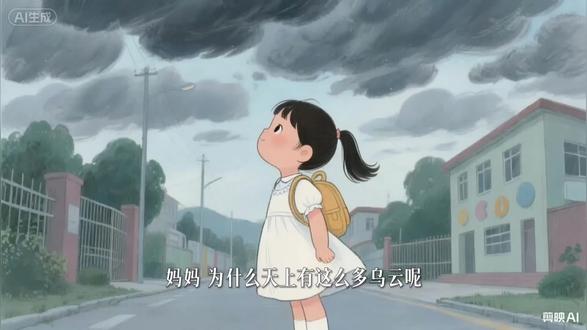 天上为什么会有乌云❓#3~6岁 #儿童科普小知识 #创作者中心 #创作灵感