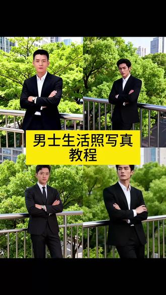 男士生活照写真教程#男士写真 #即梦ai