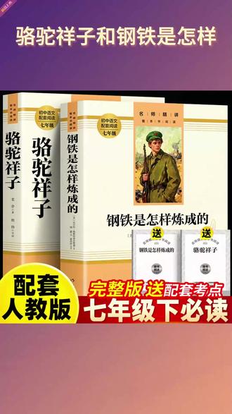 寒假不读这几本
七年级语文考试必吃亏
阅读题和作文分都藏在这里 #骆驼祥子 #钢铁是怎样炼成的