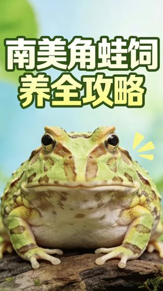 #爬宠 #异宠 #角蛙 #角蛙喂食 #角蛙饲养方法