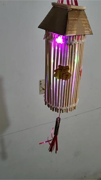 用过的筷子不要丢,手搓仿古灯笼🏮#灯笼 #手工diy #元宵节 #变废为宝 #猜灯谜