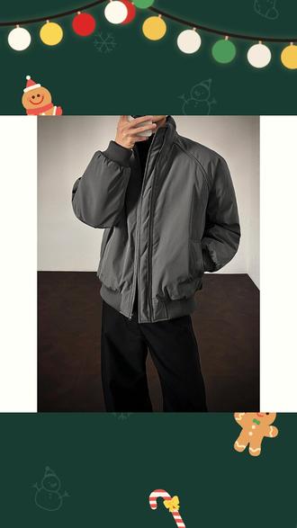 GVR飞行员夹克棉服,穿上就是硬帅百搭。 #每日爆款推荐 #男生穿搭 #冬季必备棉服 #夹克棉服