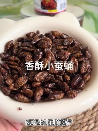 #美食分享 #下酒菜 #蚕蛹 #解馋 #追剧小零食
