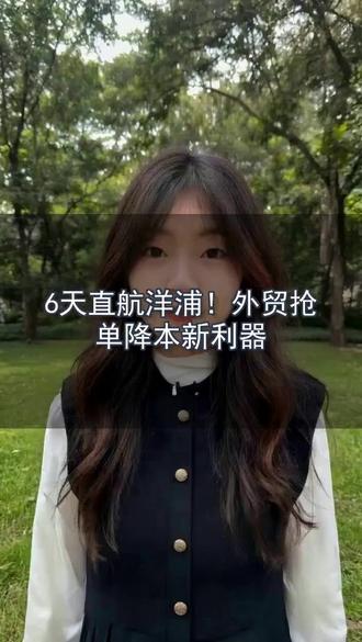 新加坡中转暴跌23%!6天直航洋浦,外贸人抢订单的新利器 #外贸 #阿里巴巴国际站