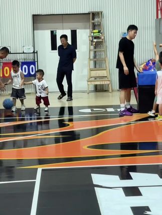 记录一下去看NBA球星的vlog #儿童篮球 #NBA #追梦格林
