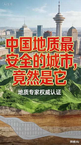 #最安全的城市 #创作者中心 #创作灵感 你知道中国地质最安全的城市是谁吗?不是重庆,不是成都,也不是北京,而是一座几乎零地震、零滑坡、零泥石流的“平原王者”。它位于扬子地块最稳定的核心区,近500年最大地震只有4.2级,全境平原无山无坡,地面沉降也被控制到每年不到5毫米。对比重庆14339处地质灾害隐患、杭州年均308起地质灾害,它简直是地质界的“安全天花板”。到底是哪座城市?看完你绝对服!#干货分享 #科普