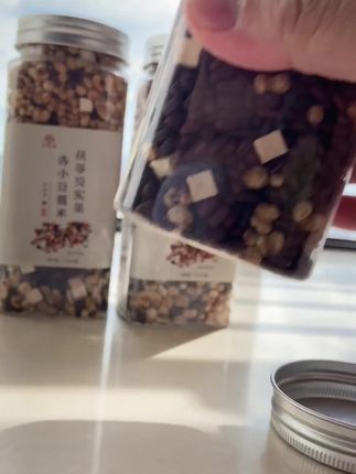 薏米芡实茶每天早上醒来喝一杯暖暖的,好喝好坚持,匠心制作,天然碱性食物,独特制作工艺三蒸三晒直接冲泡即可饮用