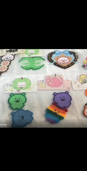 自嘲熊系列打包#拼豆