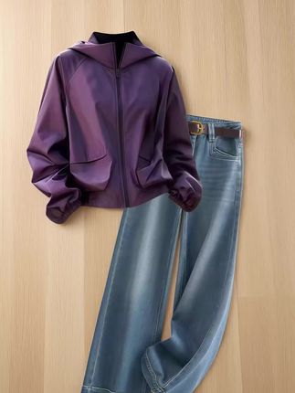 #秋季新款 #冲锋衣 #显瘦穿搭 #穿出高级感 #谁穿谁好看