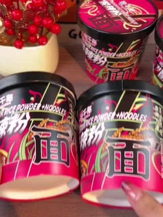 班干部重庆酸辣粉面免煮混合泡面桶装免煮粉丝速食品方便面一整箱 #酸辣粉面 #批发优选 #泡面桶装 #速食产品