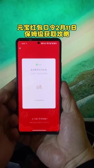 《一夜宝库》元宝红包口令2月11日版教程来了#元宝红包 #元宝红包口令 #红包口令 #元宝口令 #元宝红包口令获取攻略