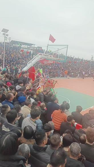 王家寨篮球赛,精彩绝伦