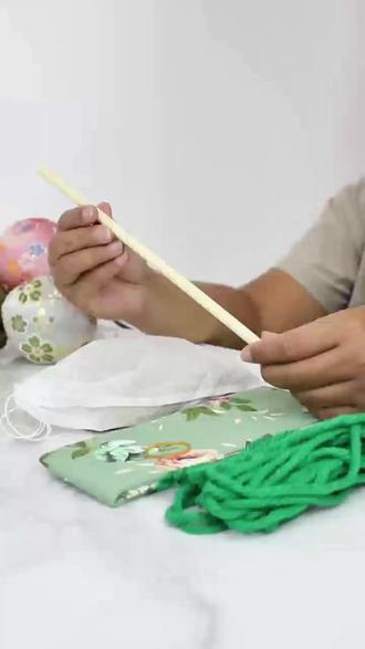 赠品艾草锤制作教程来啦 #艾草锤