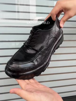 超质感的马皮复古板鞋 #高品质皮鞋 #哎哟喂你鞋真好看 #男鞋推荐 #时尚男鞋 #宝藏鞋子
