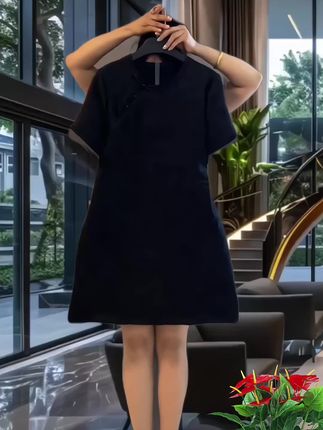 #新中式穿搭 #洋气减龄 #谁穿谁好看 #穿出自信穿出美丽 #大码女装
