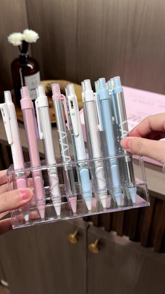 rosyposy⋆ ᖭི༏ᖫྀ ⋆芭蕾笔绑带#柔设笔 #中性笔 #文具控