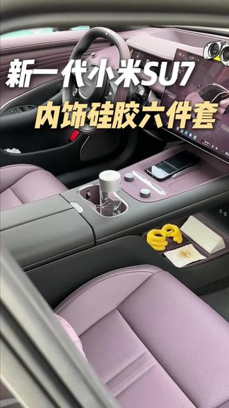 这款硅胶六件套一定是新su7提车刚需!#新一代su7 #新su7 #yu7