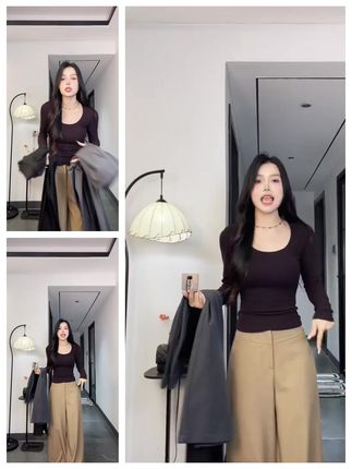 新品上市!
早秋必备,时尚与舒适并存!这款中高腰设计感百搭修身宽松阔腿长裤,轻松驾驭各种场合。无论是约会、上班还是聚会,都能展现你独特的魅力!快来抢购吧!