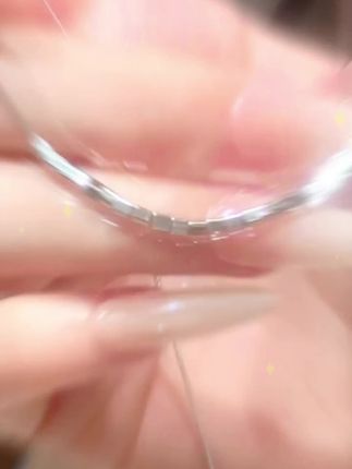 夏季戴碎银子项链太美啦~推荐姐妹们都入手一条!#礼物推荐#送女友礼物#项链#强烈推荐 #每日分享