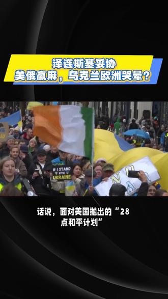 泽连斯基妥协:28点和平协议背后博弈