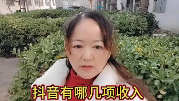 抖音有哪几项收入#经验分享