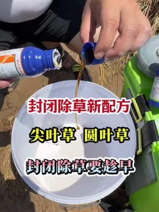 #油菜种植 #苗前封闭除草剂 #除草剂 #封闭除草剂 #除杂草