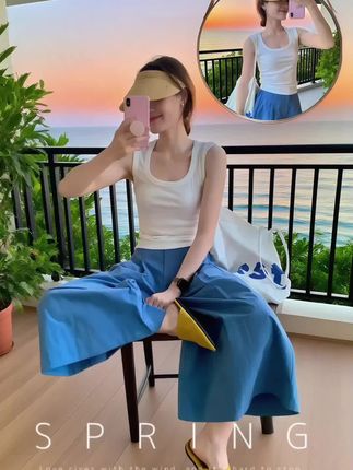 #夏季穿搭 #小个子显高显瘦穿搭 #夏天该有的样子 #韩系穿搭 #毫不费力地打开初秋穿搭