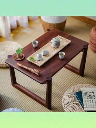 #日用百货 高档檀木小桌子榻榻米茶几茶桌实木床上电脑桌小型办公书桌学习桌#桌子 #茶几 #茶桌 #学习桌