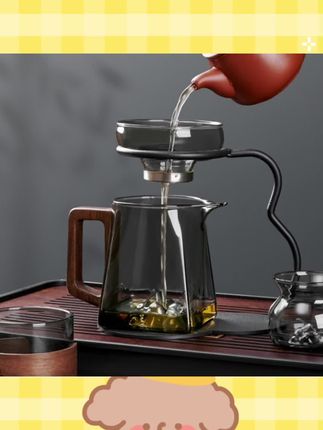 #泡茶 公道杯玻璃茶漏滤茶器支架一体式三件套分茶器茶海功夫茶具#玻璃茶具 #茶壶 #泡茶壶 #茶具好物