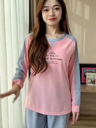 #睡衣家居服 #睡衣女 #在家也要美美哒 #这样穿太好看了 #家居套装