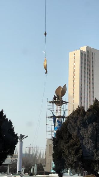 # 金昌盘旋路3D灯#为城市生活添加色彩