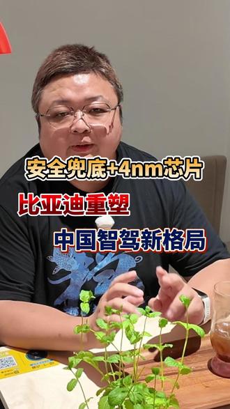 安全兜底+4nm芯片,比亚迪重塑中国智驾新格局 为城市领航兜底、发布璇玑A3芯片、全民城市领航,比亚迪正在从电动化霸主变成智能化破局者#比亚迪 #天神之眼 #王传福 #dou是好车