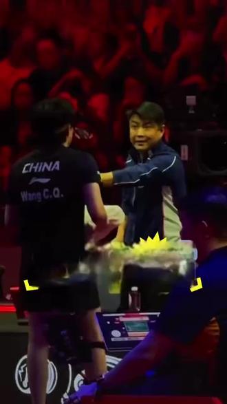 王皓比你也紧张,我比任何人也紧张,不敢看直播,感觉看了你就会丢分,你战胜了自己,内心强大,加油💪#王楚钦