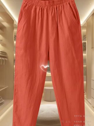 小众防晒七分裤女夏季薄款2025新款大码冰丝休闲哈伦裤八分山本裤#显瘦裤子 #面料柔软舒适 #好穿又好搭