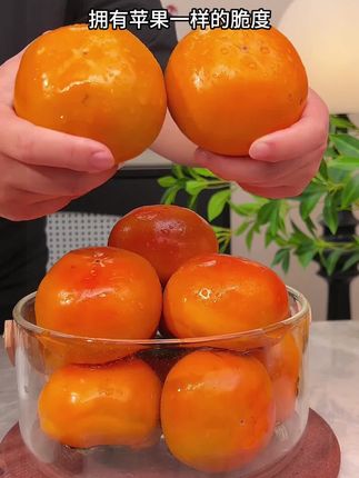 #新鲜采摘 #应季水果 #脆柿子 #水果 #补充维生素