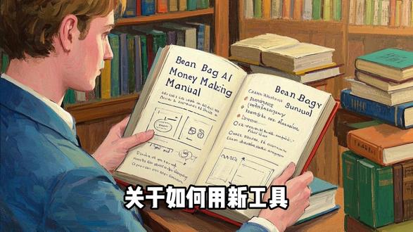 《豆包AI赚钱手册》:零基础开启AI副业 普通人不懂编程,也能用AI赚钱吗?《豆包AI赚钱手册》给出了肯定的答案。这本书聚焦国内可用的“豆包”等AI工具,手把手教你如何用它做设计、写文案、做分析,将技能转化为实实在在的副业收入。适合想尝试但不知从何下手的小白。#豆包AI赚钱手册 #AI赚钱 #副业 #搞钱思路 #子婷精读