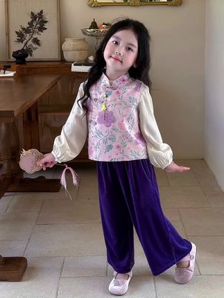 #高品质童装 #甜美风穿搭 #今日分享 #时尚搭配服装