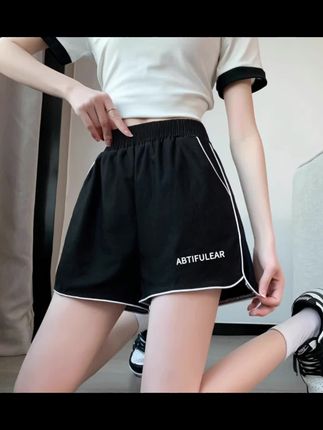 冰丝运动短裤女夏季宽松跑步健身外穿高腰阔腿速干休闲居家睡裤子#时尚穿搭时尚穿搭时尚 #辣妹穿搭 #裙子 #强烈推荐 #每日分享 @DOU+上热门
