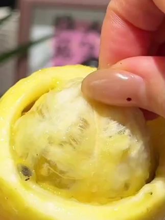 海南黄金百香果 酸甜爆汁!爱了爱了😍 #百香果 #十五的月亮为谁圆